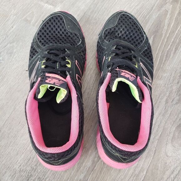 New Balance 750 V1 Women's Black Pink Athletic Running Shoes Size 9.5 B W750BP1 - Picture 7 of 11